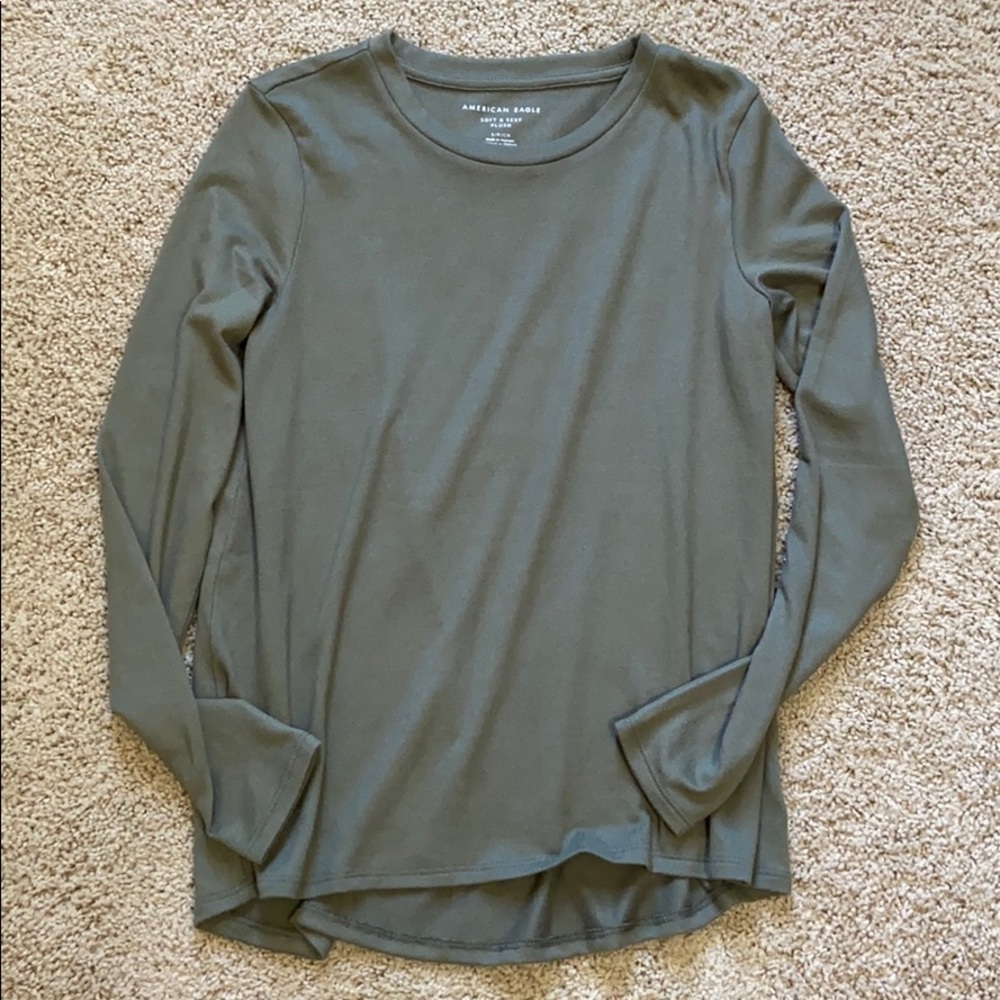 American Eagle Green Soft and Sexy Plush